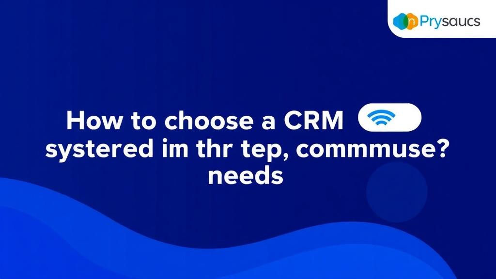 Jak wybrać system CRM dopasowany do potrzeb firmy? praktyczny przewodnik inżyniera procesów